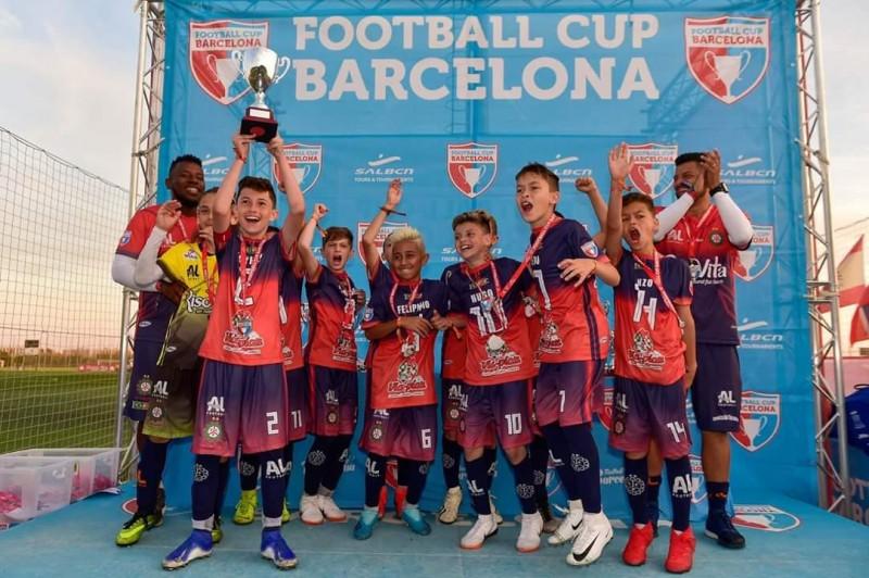 Criciumenses da AL Football/Próspera conquistam terceiro lugar em competição na Espanha 