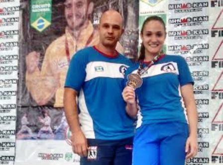  Carateca da FME Içara garante medalhas na Copa Brasil