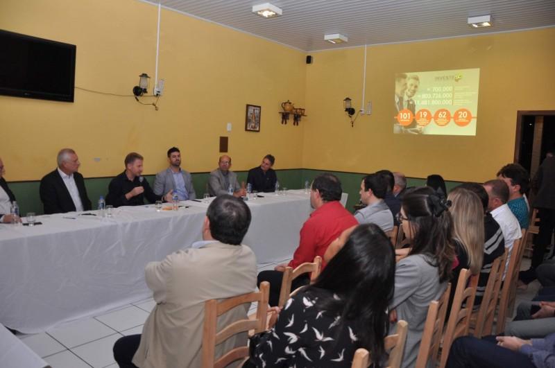 Centro de Inovação em pauta na reunião regional da Facisc