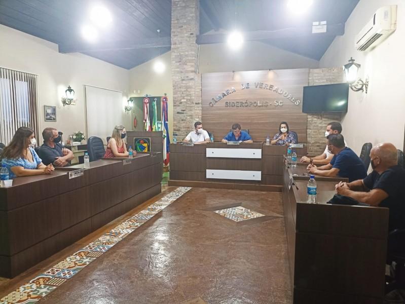 Câmara de Siderópolis faz sessão extraordinária 