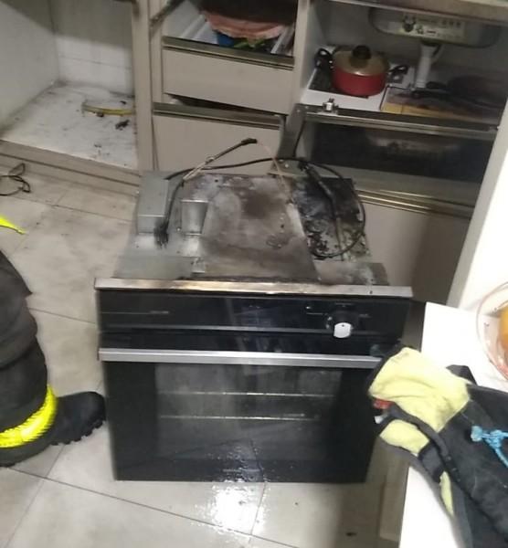 Mulher sofre queimaduras de segundo grau após princípio de incêndio em apartamento