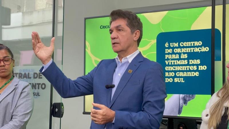 Criciúma deve enviar máquinas e servidores para o RS ainda nesta semana 