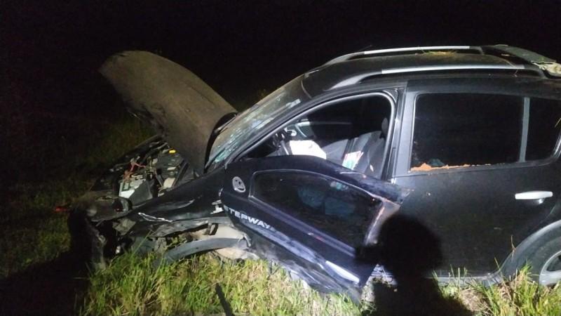 Colisão deixa dois motoristas feridos em Içara