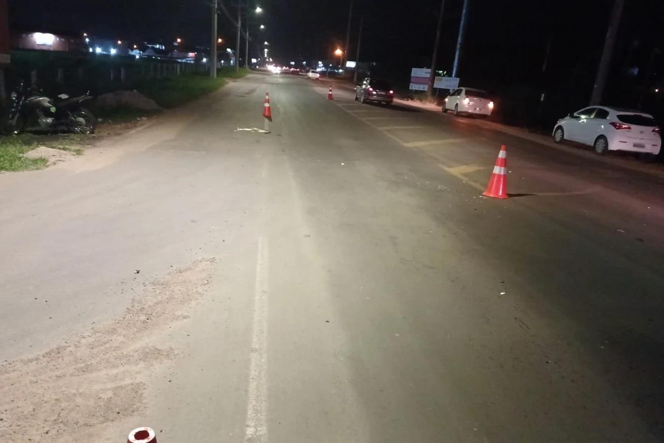Colisão entre carro e moto deixa duas pessoas feridas em Criciúma