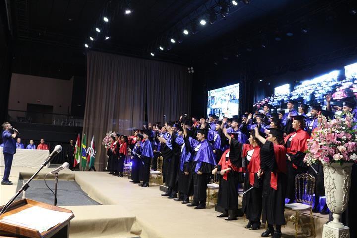 Após dois anos, formatura festiva da UniSatc será neste sábado 