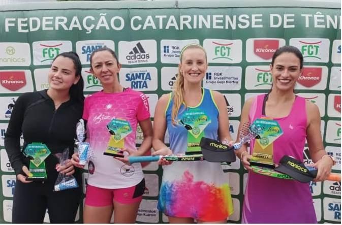 Beach Tennis do Mampituba conquista bons resultados no Estadual