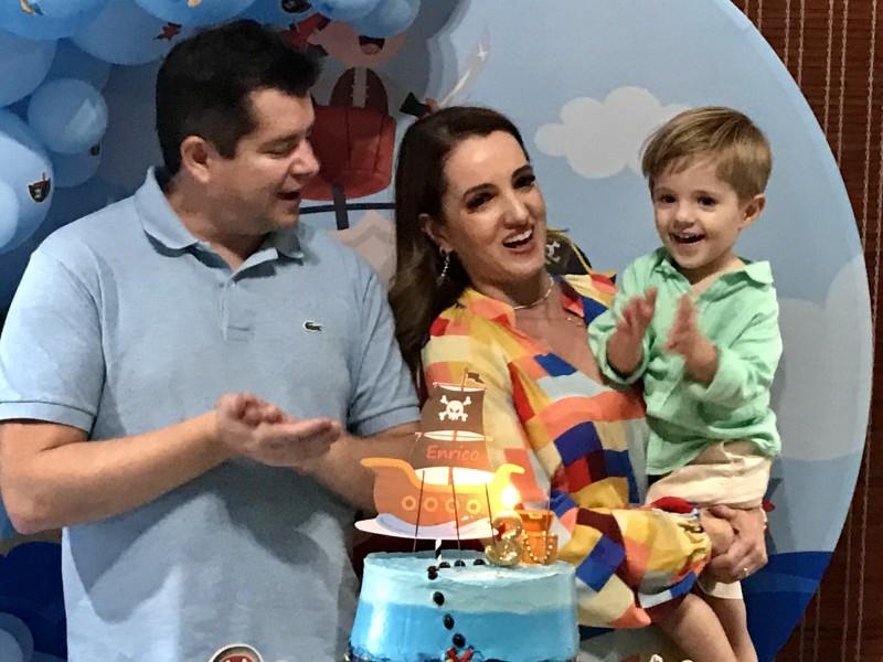 Aniversário Enrico Motta Rzatki 03 Anos 