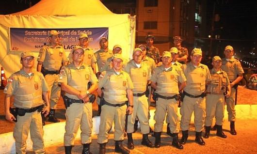Efetivo reforçado para a segurança no Carnaval de Laguna