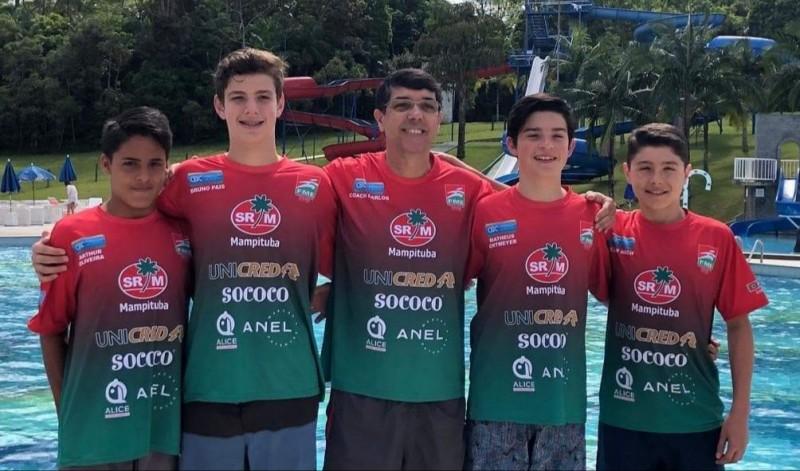 Atletas representam Criciúma no Brasileiro Infantil de Natação