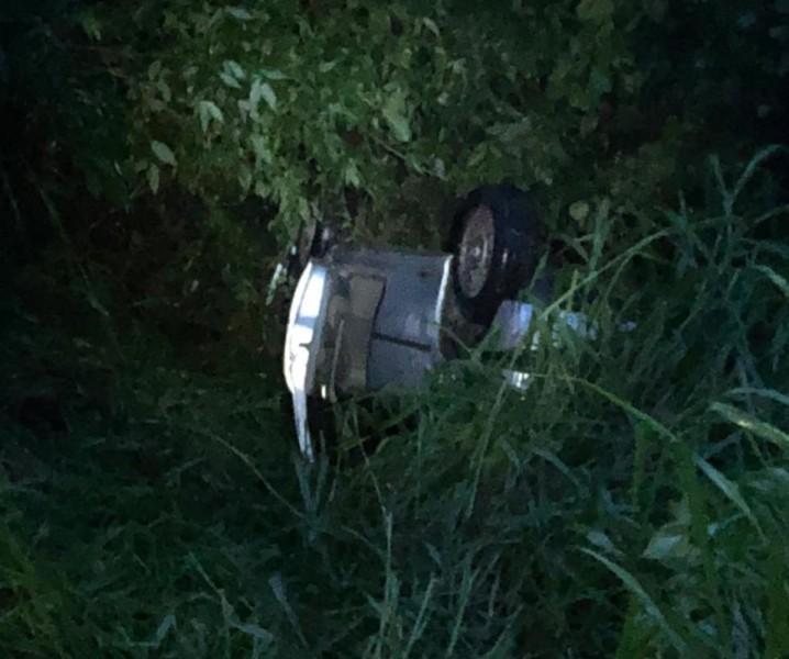 Homem fica ferido após capotamento em Urussanga