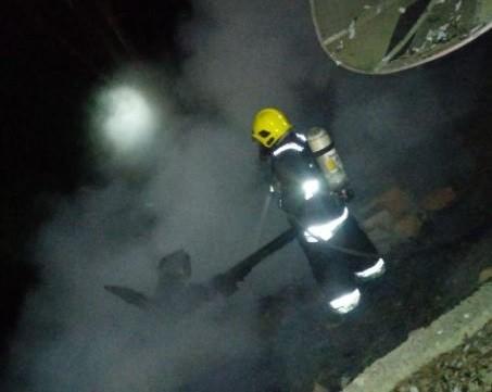 Em Lauro Müller, residência é destruída por incêndio nesse domingo 