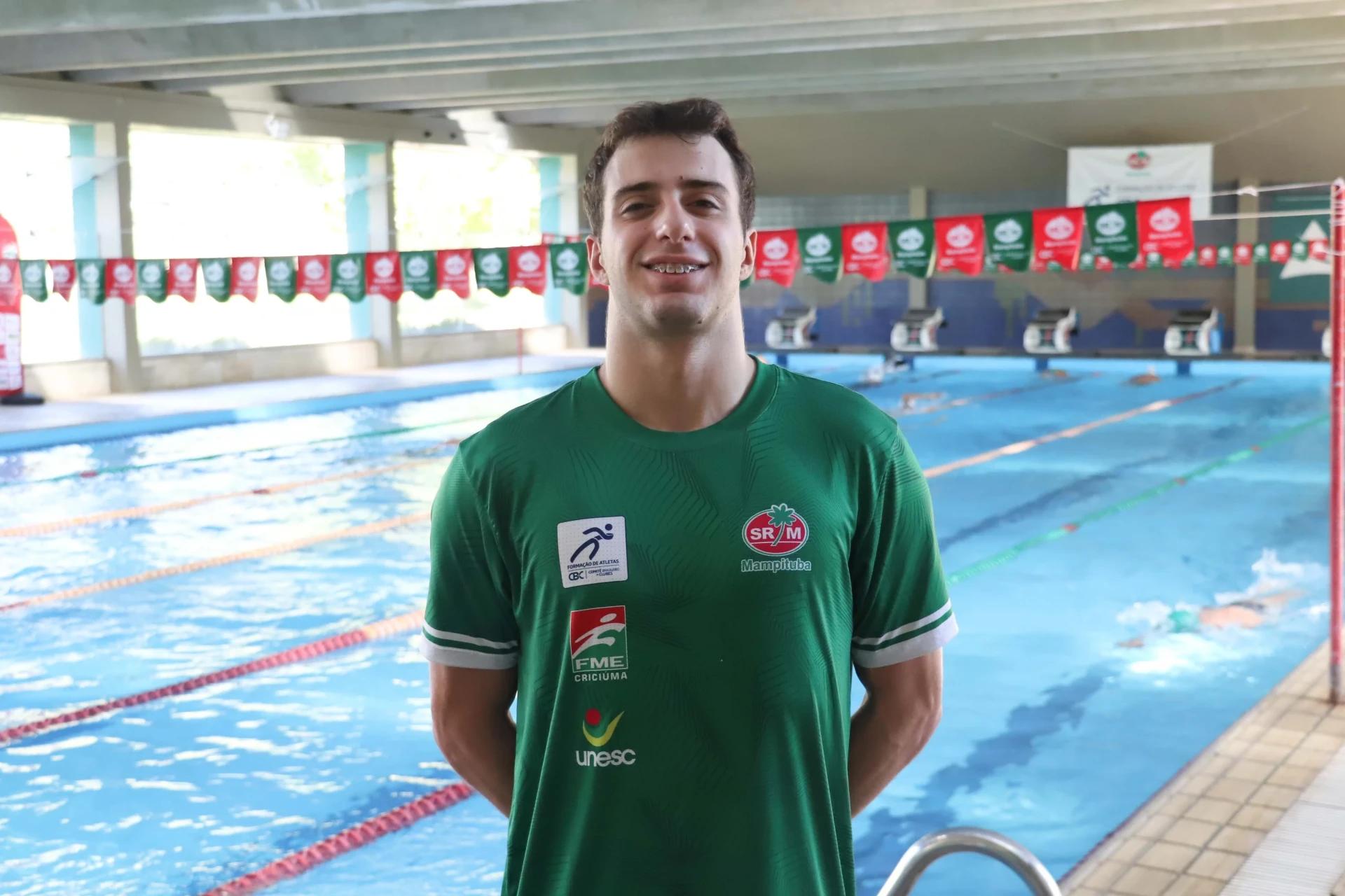 Atleta de Criciúma é convocado para competição internacional de natação