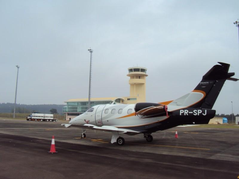 Aeroporto de Jaguaruna recebe últimos equipamentos para o início das operações 