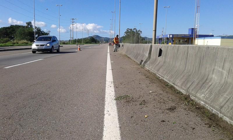 DNIT fará trabalhos em viaduto de acesso central de Tubarão