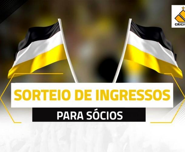Sócios são contemplados com ingresso para duelo contra o Atlético (GO)