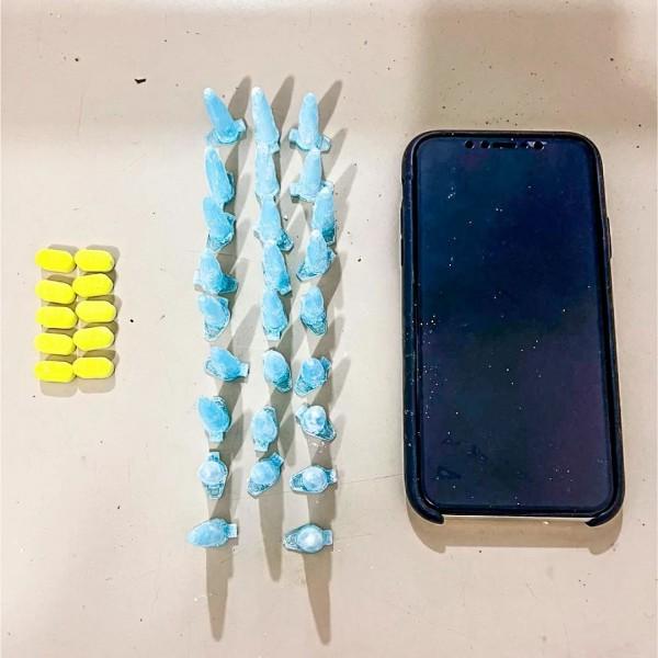 Com ecstasy e cocaína, jovem é preso por tráfico de drogas em Tubarão