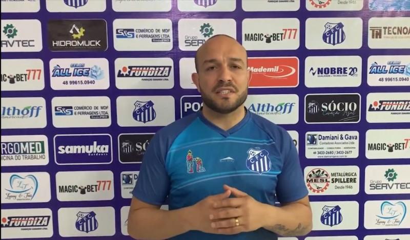 Semana de muito trabalho e estreia do Caravaggio na Série C do Catarinense
