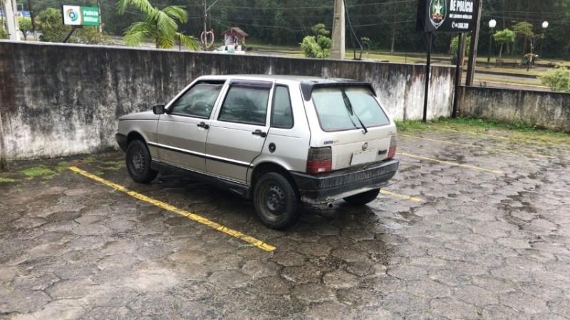 Polícia Militar recupera veículo furtado em Orleans