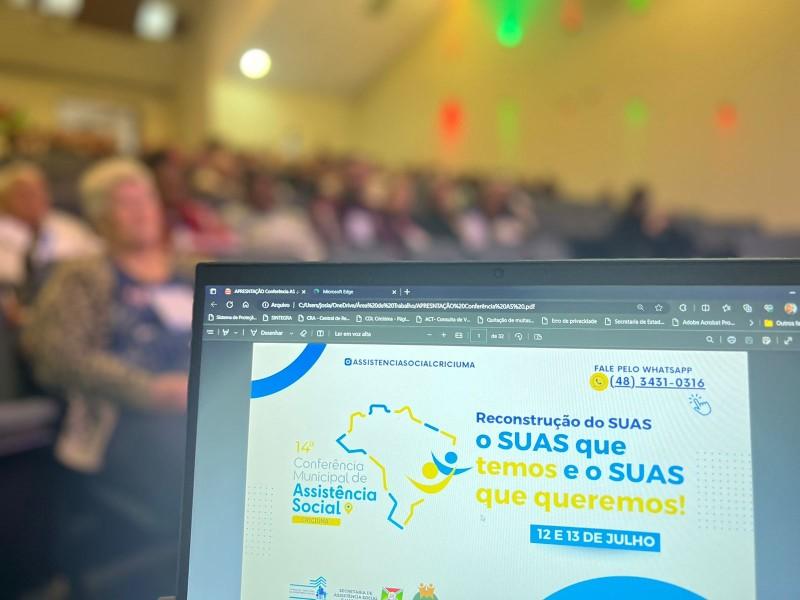 14ª Conferência Municipal de Assistência Social discute reconstrução do Suas