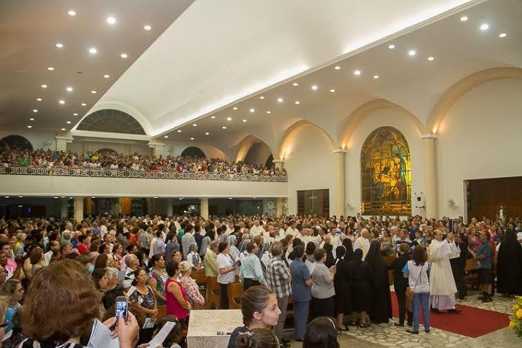 Missa do Crisma será celebrada no Santuário Caravaggio