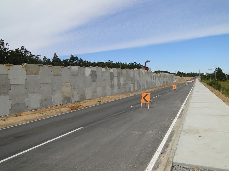 Chuva cancela instalação de vigas em viaduto de Laguna/SC