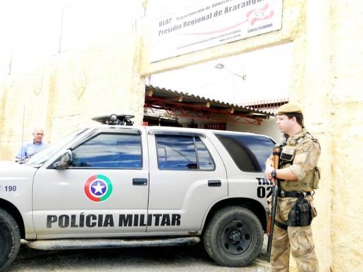 No Presídio Regional de Araranguá, 20 detentos são transferidos 