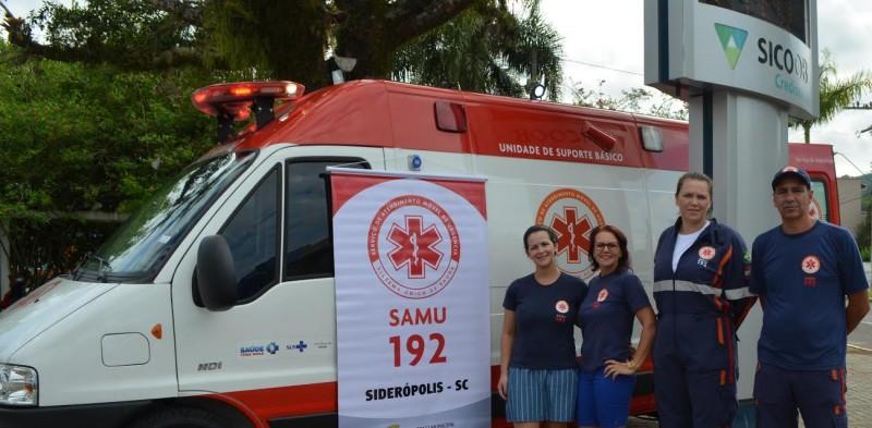 Siderópolis recebe nova ambulância 
