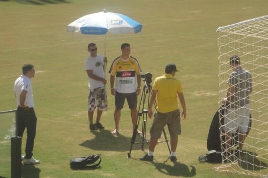Tricolores participam de gravação no Majestoso