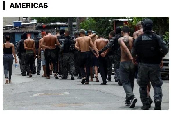Rio de Janeiro: Operação Contenção ganha repercussão internacional
