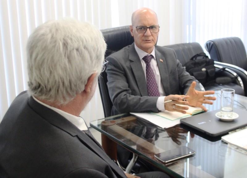 Secretário da Educação se reúne com presidente do Conselho Estadual de Educação