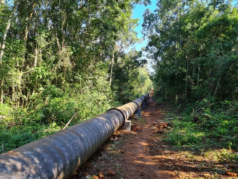 Serviços em adutora são finalizados pela Casan e abastecimento de água deve voltar ao normal 