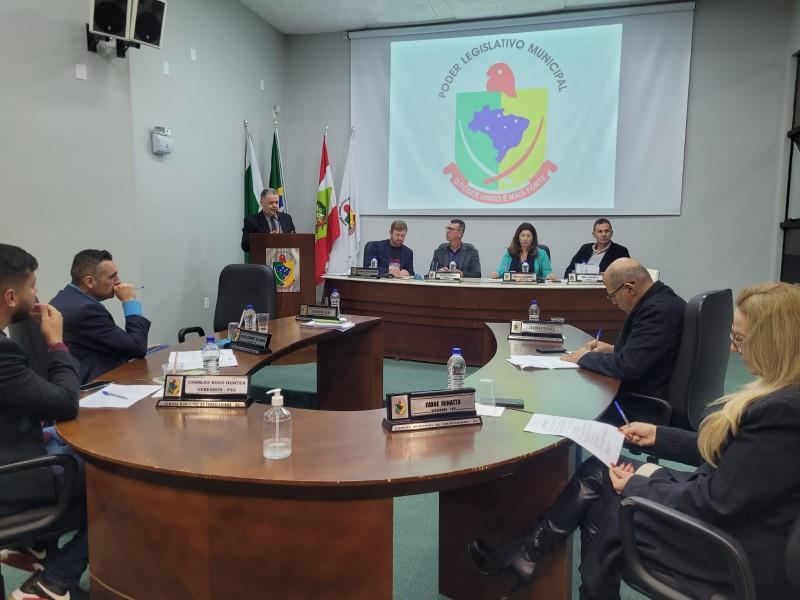 Dois projetos de lei são aprovados na Câmara de Forquilhinha