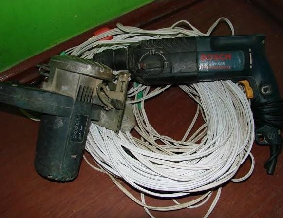 DIC aborda homem que roubava equipamentos de construção civil