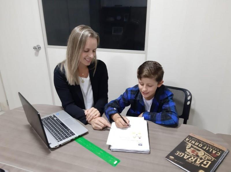 Mesmo com aulas suspensas, alunos da Rede Municipal de Morro da Fumaça não deixam de estudar