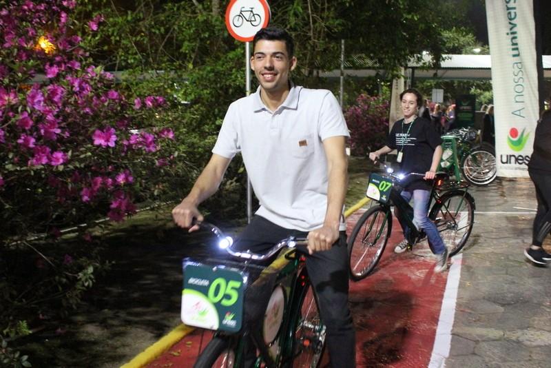 Unesc Bike: comunidade já usufrui de bicicletas na Universidade