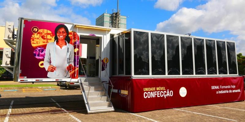 Escola Móvel do Senai está com inscrições abertas em Nova Veneza