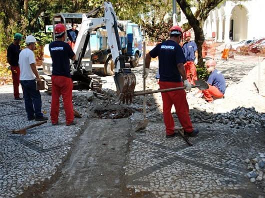 Começa obra da rede subterrânea 