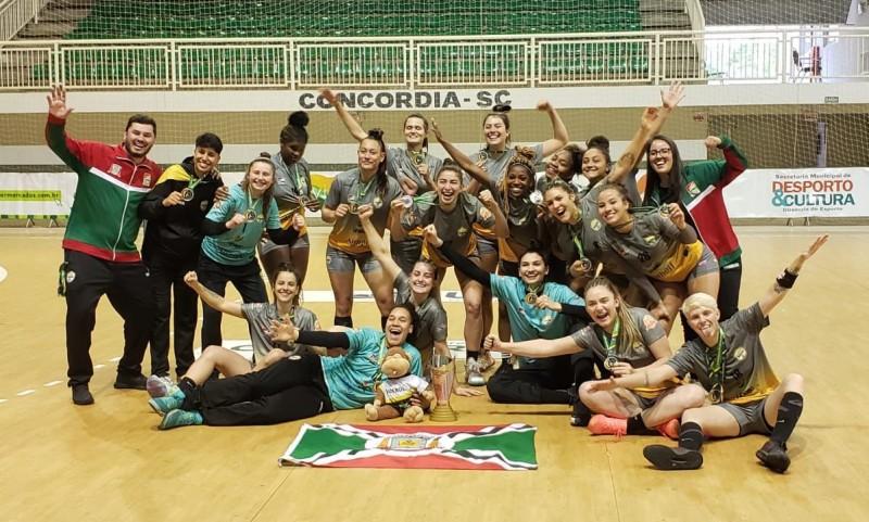 Equipe FME Criciúma é vice-campeã do Brasileiro de Handebol Júnior