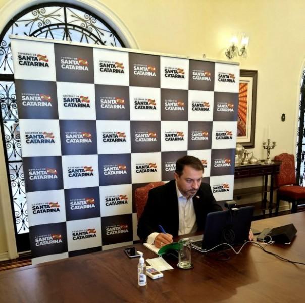 Governador se reúne com representantes do setor de eventos de Santa Catarina