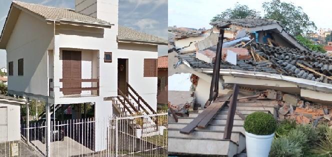 Perícia em casa que desabou e vitimou três pessoas será realizada nesta tarde 