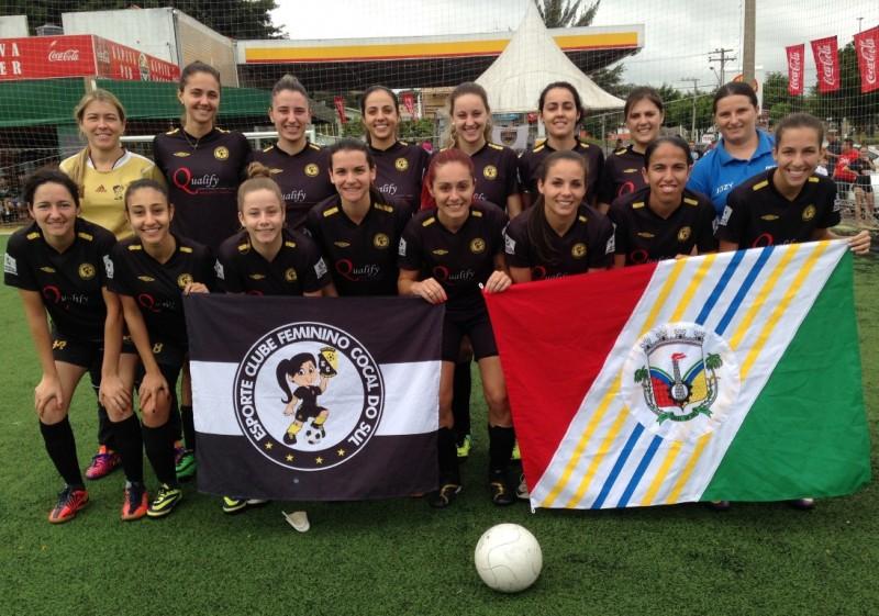Garotas de Cocal conquistam 1º Torneio Society Kapiva Soccer 