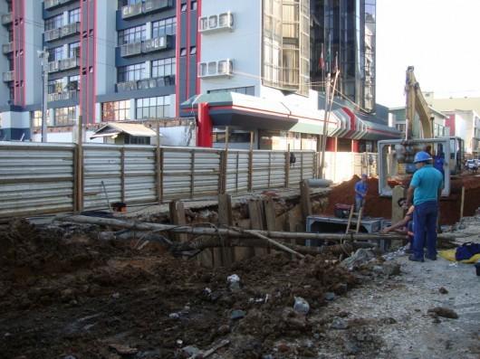 Transtornos e reclamações em torno das obras na Cel. Pedro Benedet