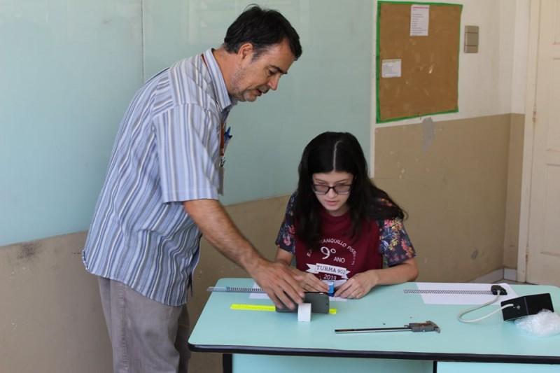 Régua para baixa visão para educação de Içara é destaque no Ministério da Educação