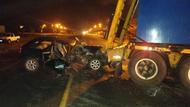 Grave acidente de trânsito deixa motorista ferido na SC-108 em Jacinto Machado 