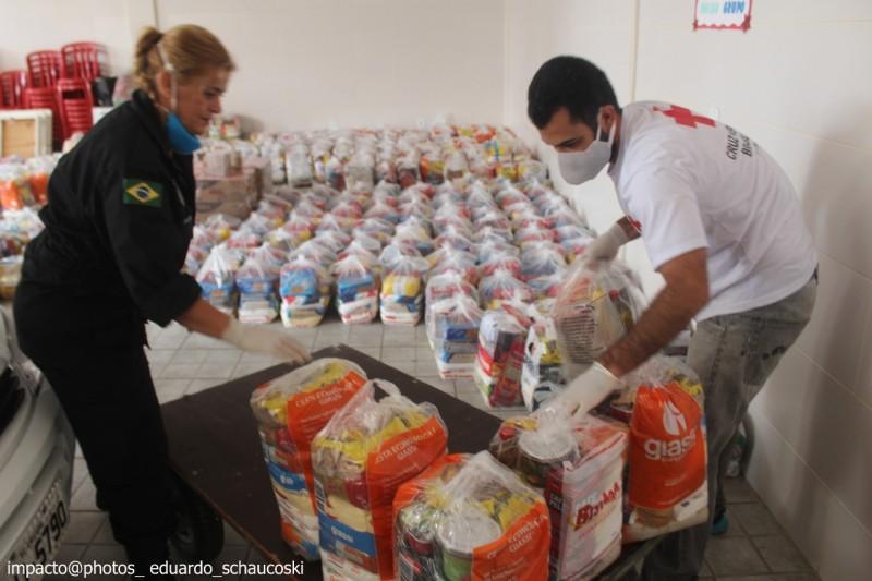 Campanha ‘Alma Garra e Doação’ já arrecadou 15 toneladas de alimentos 