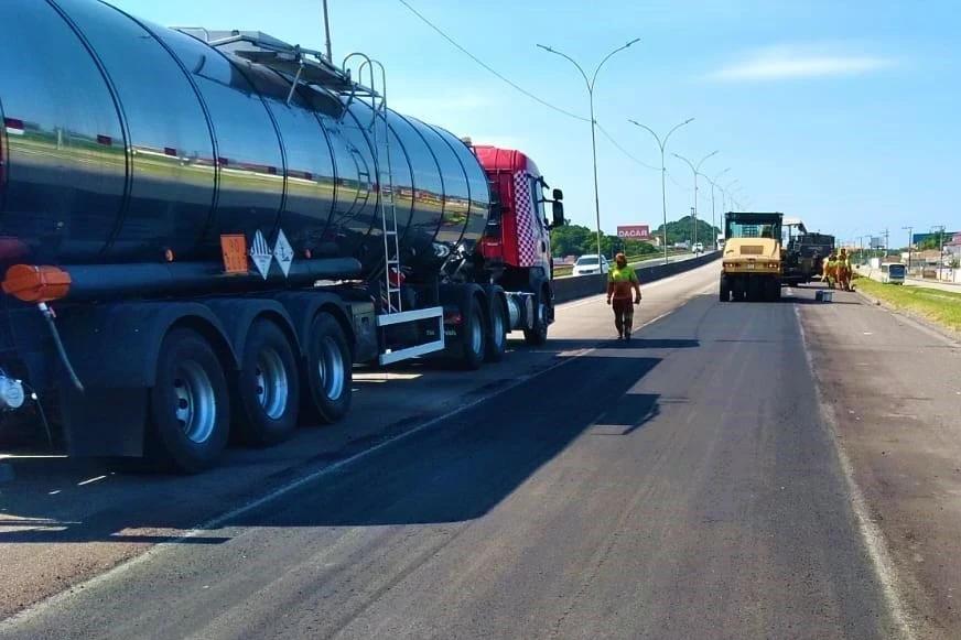 Obras na BR-101 podem provocar lentidão na região Sul