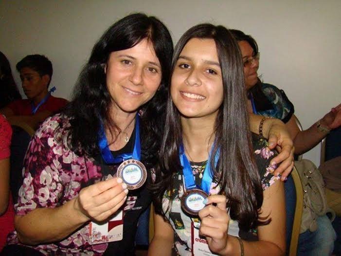Aluna de Criciúma participa de premiação da Olimpíada de Língua Portuguesa