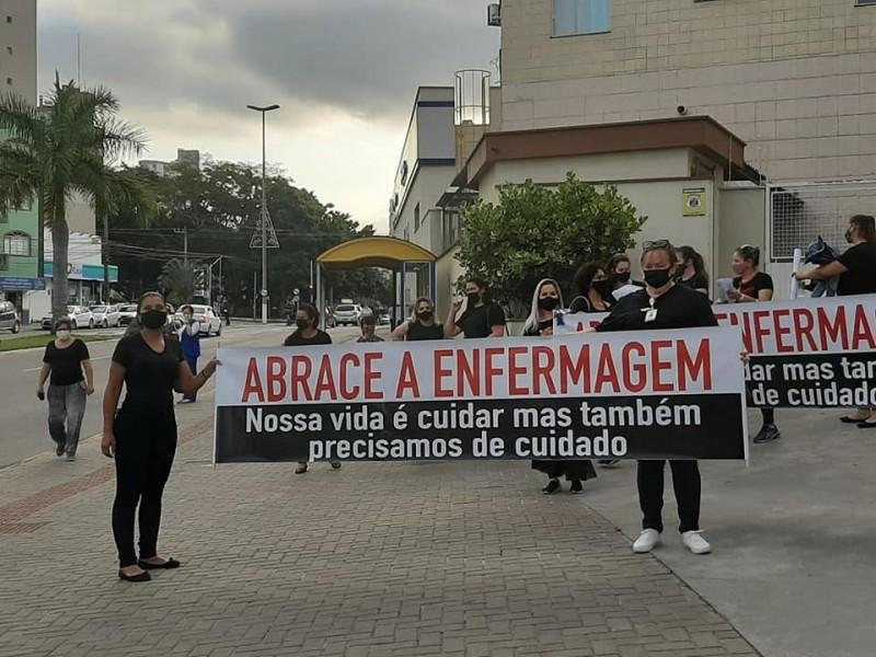 Após protesto de profissionais de saúde, HNSC emite nota de resposta
