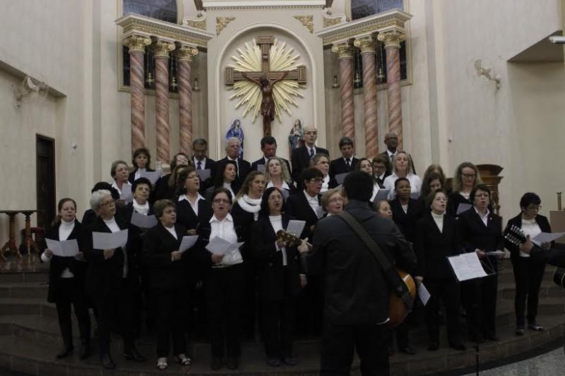 Catedral São José recebe as vozes da 10ª Mostra de Corais de Criciúma e Região