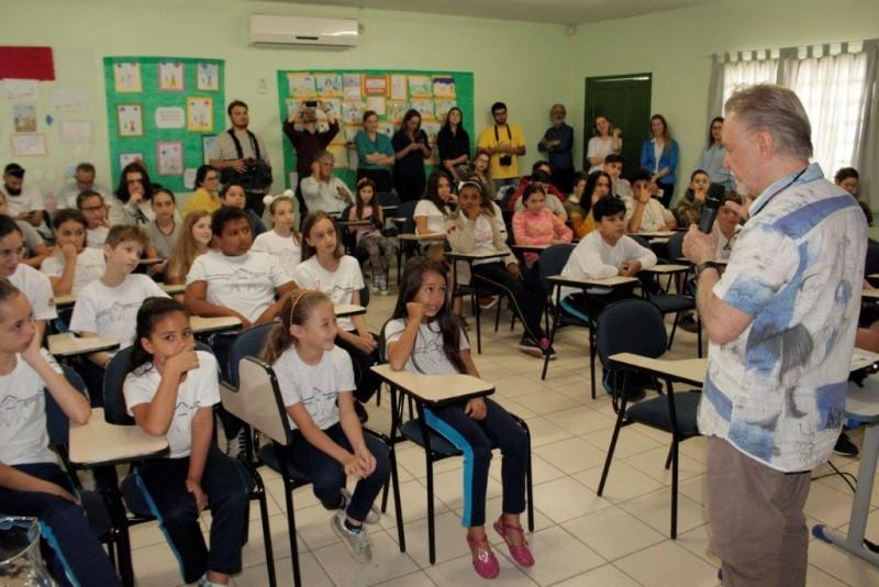João Candido Portinari visita Criciúma